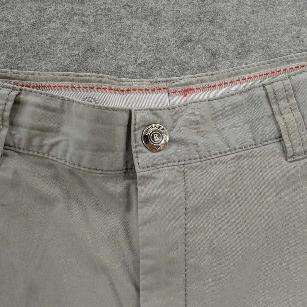 Bogner Shorts Mens 30 Gray Cargo Golf Stretch  Cargo Utility Bermuda